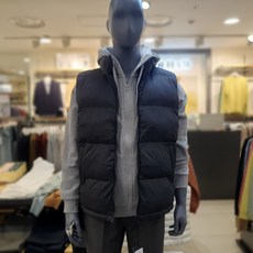 폴햄 공용 무지패딩 조끼 VP1010 DGN