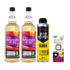 불스원 불스원샷 70000 2개입 휘발유+엔진코팅제 블랙 240ml 연료첨가제 + 카올 방향제 사은품, 1세트, 불스원샷 7만키로 2개입 휘발유+엔진코팅제