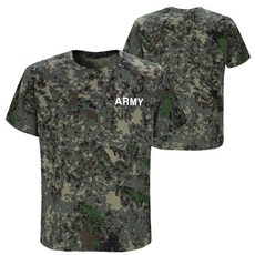국내생산 ARMY 쿨 메쉬 반팔 티셔츠 디지털 2매입 [2P]