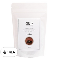 청년농원 저온가공 감잎차 삼각티백, 50g, 50개입, 14개
