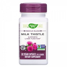 Nature's Way Milk Thistle 60 Vegan Capsules