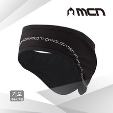 MCN 겨울용 헤어밴드 귀마개 사이클링 MC-DA-019, 블랙