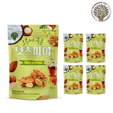 메이플 코코넛 넛츠파이 마카다미아 180g 5봉(총 900g), 5개