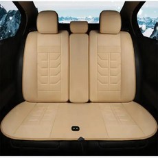 2019 새로운 자동차 난방 쿠션 겨울 싱글 시트 따뜻한 전기 더블 12v 핀셋, 03 Beige 1 Pcs