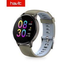 HAVIT H1113A 스마트 워치 자기 흡입 충전 240 * 240RGB 1.3 "컬러 터치 스크린 IP67 방수 음악 제어|스마트 시계|