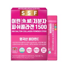 순수식품 500달톤 저분자 피쉬 콜라겐 1500mg 스틱 1박스(100포) 실속형 비타민C, 250g, 1개