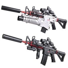 배그좋은총 고퀄 HK416 배그M416 수정탄, type4 풀파츠 레드(1000발), 1개