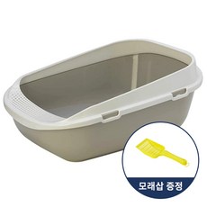 모데르나 [모데르나] 메가스텝 고양이 화장실 넉넉한 평판화장실 no BPA 모래삽 사은행사