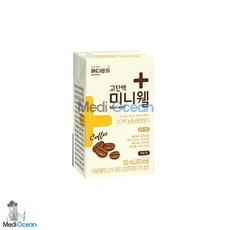 메디푸드(Medifood)-미니웰 커피맛 환자영양식 150ml 박스(24팩), 24개