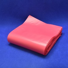 보름달비닐 택배봉투 HDPE 핑크색 레드색 100매 직생산/배송, 50매