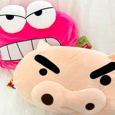 부리부리대마왕 초코비 얼굴쿠션