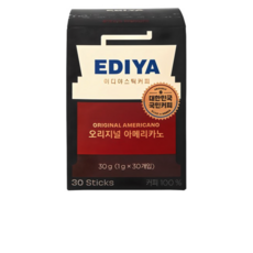 이디야 비니스트 오리지널 아메리카노 원두커피믹스, 1g, 2개입, 60개