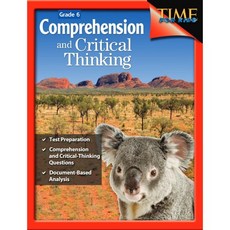 Comprehension and Critical Thinking 6th Grade Sixth grade workbook with lessons to improve comprehen - matrixelements