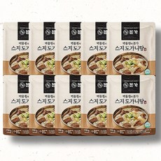 [백종원] 본가 스지 도가니탕 700g *10팩, 10개