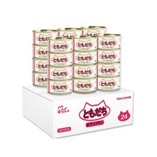 토모다찌 캔 참치&치킨 80g x 48개, 단품, 단품