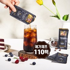 [대용량] 커피농가 더치커피 파우치 예가체프 총 110팩 콜드브루, 40ml, 1개