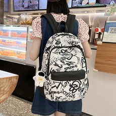 MU랑 데일리 남여공용 생활방수 캐주얼 학생 소풍 기저귀 백팩