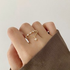 여자순금체인반지