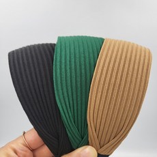 바이이지 와이드 골지 니트 헤어밴드 1+1+1 (3P) 반다나 머리띠