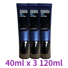 다슈 맨즈 아쿠아 톤업 비비로션 40ml, 23호(120ml), 2세트