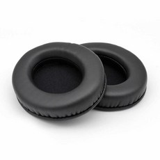 앱코 해커 N550 헤드폰 헤드셋 교체 스펀지 캡 귀마개 이어패드, BLACK