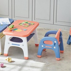 유아4살책상의자