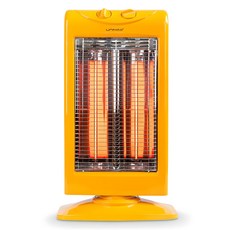 UnIMAX 2段碳管電暖器, 芥末黃, UHC-6014-M
