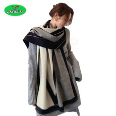 고비캐시미어체크머플러