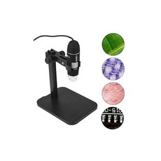 고정 스탠드를 갖는 CISNO 2MP 1000X USB 디지털 현미경 내시경 확대 카메라 확대기, 상세페이지 참조