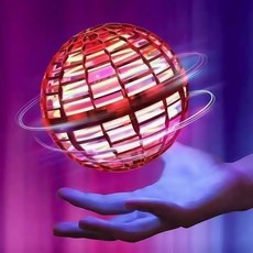 부메랑볼 KC인증 정품 공중부앙 플라잉볼 매직볼 장난감 UFO 1개, 레드