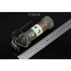 수류탄 섬광탄 연막탄 더미 모델 소품 장난감 페인트 볼 액세서리 전쟁 게임 코스프레, A.M84, 1개