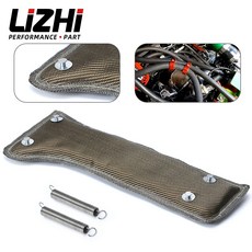 LIZHI 레이싱 터보 담요 스바루 02-13-WRX 04-18-STi 04-11 포레스터 05-09 리버티 레거시 터보 열 실드, 1개