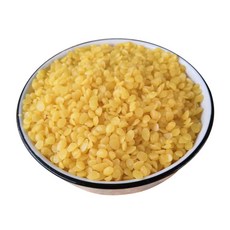 입상 노란색 밀랍 DIY 립스틱 재료 캔들 제작 도구 용품 1000g, 1kg Beeswax, 1kg, 1개