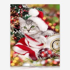 크리스마스보석십자수