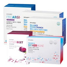 시너지 원팩 프로알지-9 오리지널 2개+시너비트 1개+시너뮨 2개+밸런스 단백질쉐이크 2박스