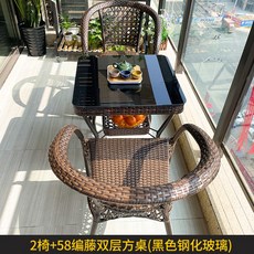 베란다정사각앤틱테이블유럽스타일