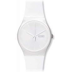 [견본] SWATCH 시계 NEW GENT (뉴 젠트) WHITE REBEL SUOW701 [정식 수입품]