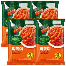 제일제당 비비고 떡볶이 360g 쫄깃함, 4개