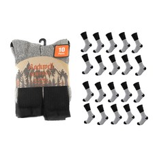 10 Pairs Men's Women All Weather Socks Winter Ultra Warm Boot Socks 10쌍 남성 여성 전천후 양말 겨울 울트라 따뜻한 부츠 양