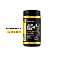 [1+1] 프리마포스 헬스 펌핑 분말 시트룰린 말레이트 / Primaforce Supplements 500g, 500 g, 1개