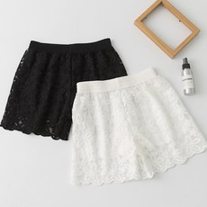 레이스반바지