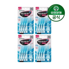 유한양행 [본사직영] 유한덴탈케어 치간칫솔 5입 S(1.0mm), 5개입, 4개