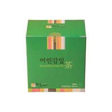 꽃차 하늘바라기 어린감잎차 티백, 3개, 12개입