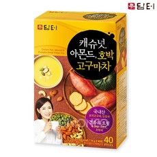 담터 캐슈넛 아몬드 호박고구마차, 18g, 1개입, 1개