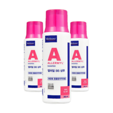 펫잇템즈 버박 앨러밀 강아지 고양이 샴푸 아토피 약용샴푸 피부트러블개선, 1개, 200ml