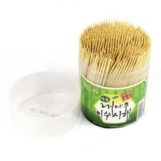 요지 업소용이쑤시개 식당요지 양면이쑤시게, 1개