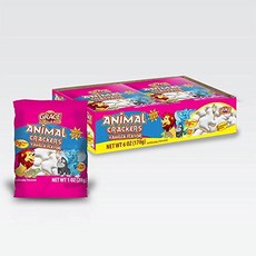 직구 과자 그레이스 애니멀 아이스 바닐라 쿠키 1 온스 (쿠키 6 개)-Galleta de Vainilla (1 팩), 1set, 1set