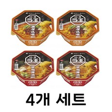 닛신 라오 컵라면 된장라면2개+간장라면2개 4개세트 당일발송 일본 라왕라면 된장라면 간장라면