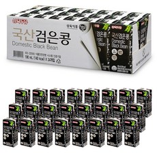 삼육두유 국산 검은콩두유 190ml 24개 유치원 교회 단체 아이 간식 식사대용 코스트코