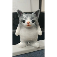 고양이피규어색칠